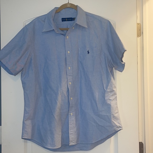 Ralph Lauren polo xl short sleeve button down 100% cotton shirt - Picture 3 of 5